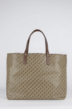Gherardini Shopping bag con monogramma vista frontale