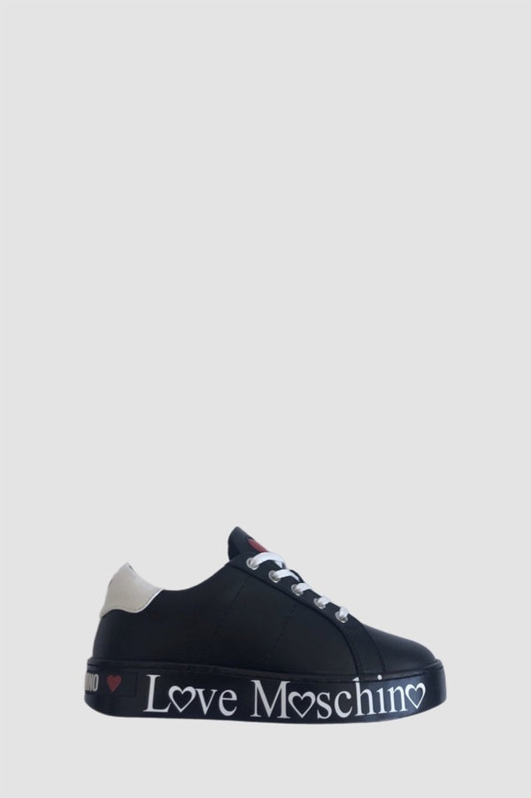 Love Moschino Sneaker con logo vista frontale