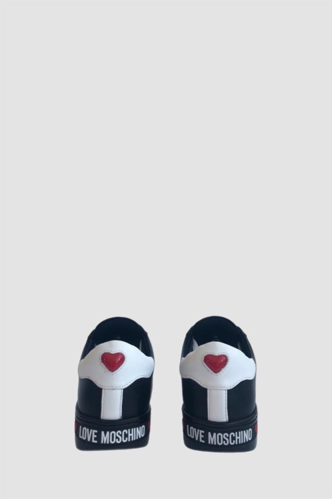 Love Moschino Sneaker con logo vista posteriore