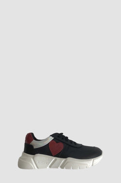 Love Moschino Sneaker con suola alta vista frontale