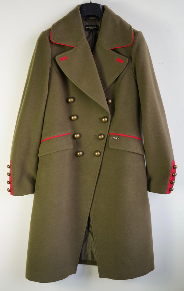 Cappotto donna military 